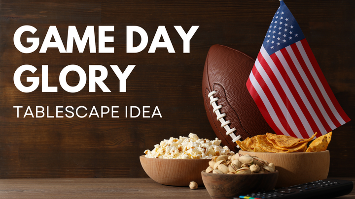 Game Day Glory: A Winning Football Tablescape Idea