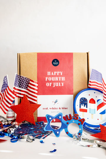 Red, White and Blue Family Box